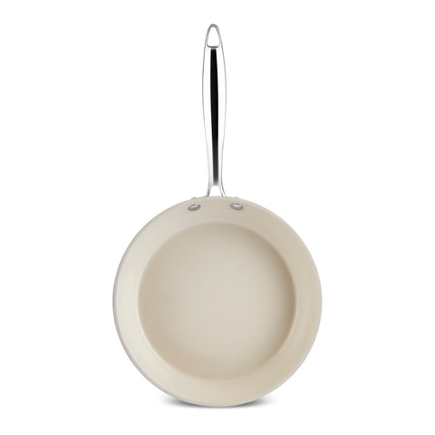 Karaca Swiss Crystal Almond Cream, Ceramic Pan, 22cm