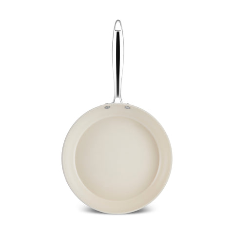 Karaca Swiss Crystal Almond Cream, Ceramic Pan, 26cm