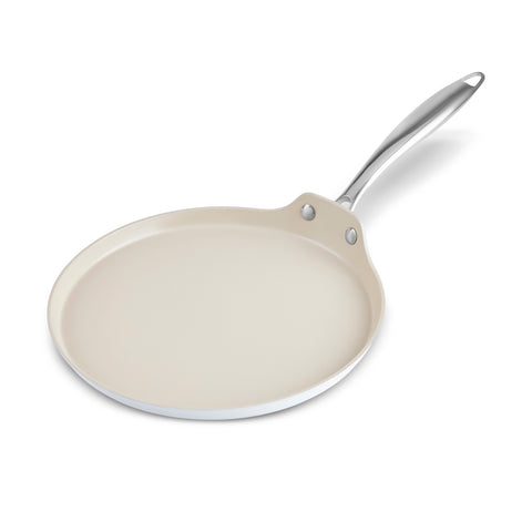 Karaca Swiss Crystal Almond Cream, Pannenkoekenpan, 25cm