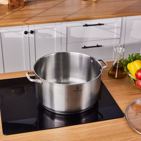 Karaca Elite, Stalen Pot, 34cm, 15.7L
