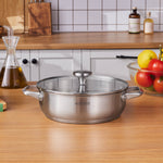 Karaca Elite, Steel Shallow Casserole, 24cm, 3L