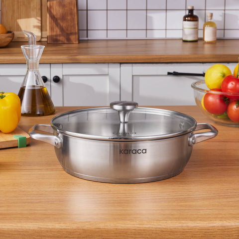 Karaca Elite, Stalen Pot, 26cm, 3.4L