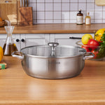 Karaca Elite, Steel Shallow Casserole, 30cm