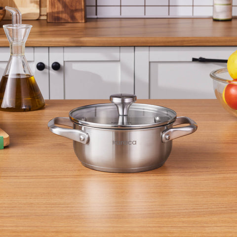 Karaca Elite, Stalen Pot, 16cm