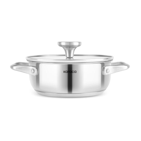  Karaca Elite, Steel Shallow Casserole, 18cm