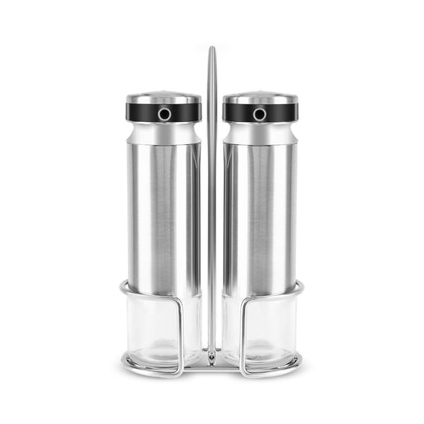 Karaca Stellum, 3-delige olie- en azijnflessenset, Inox