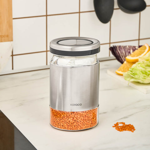 Karaca Stellum, voorraadpot, 750 ml, roestvrij staal