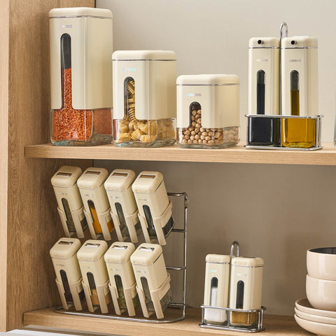 Karaca Luminous, Storage Jar, 480 ml, Cream  