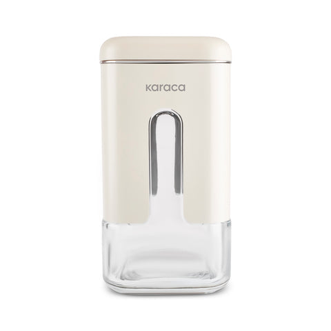 Karaca Luminous, Voorraadpot, 750 ml, Crème