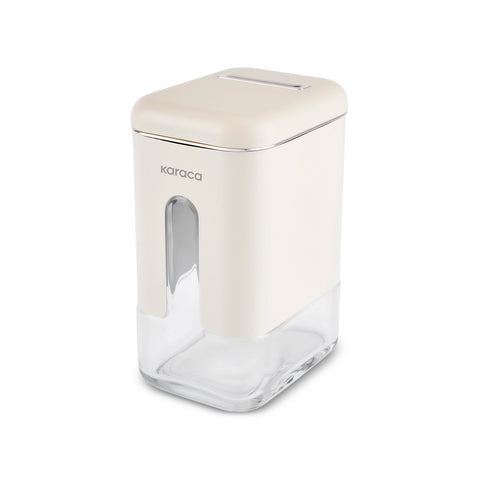 Karaca Luminous, Voorraadpot, 750 ml, Crème