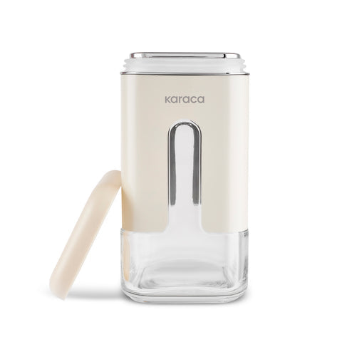 Karaca Luminous, Voorraadpot, 750 ml, Crème