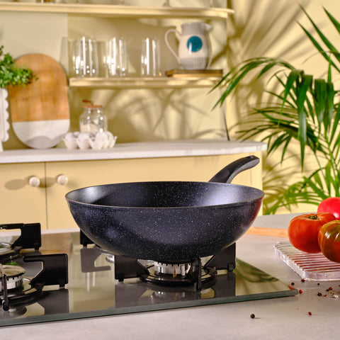 Karaca Aqua Granieten Wok 28 cm