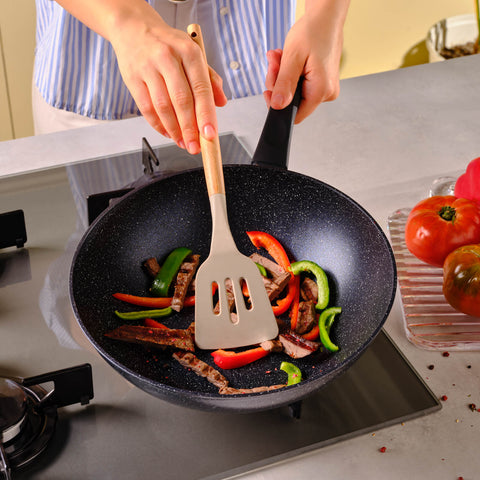Karaca Aqua Granieten Wok 28 cm