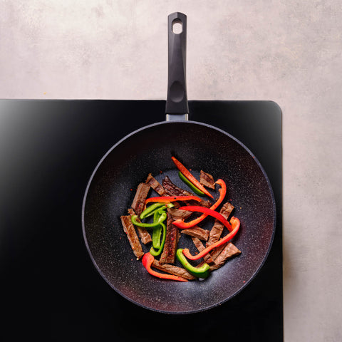 Karaca Aqua Granieten Wok 28 cm