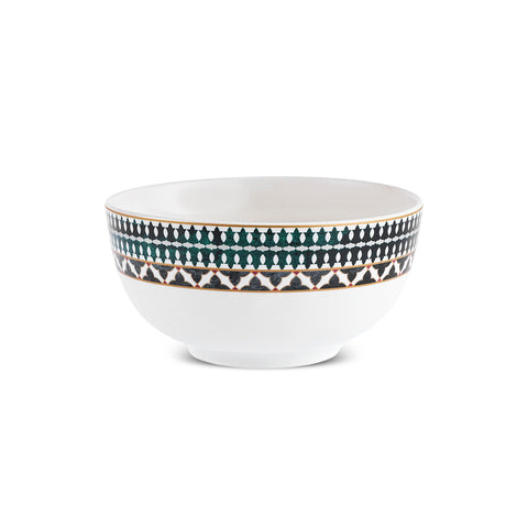 Karaca Cordoba 24-delige Serviesset voor 6 Personen, New Bone, Wit