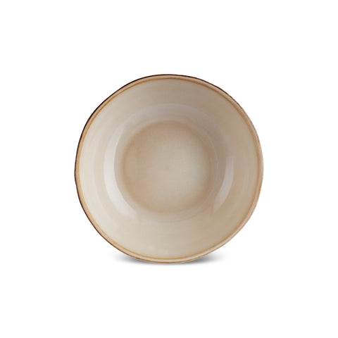 Karaca Aria Beige Reactive Serveerbord, 12 cm