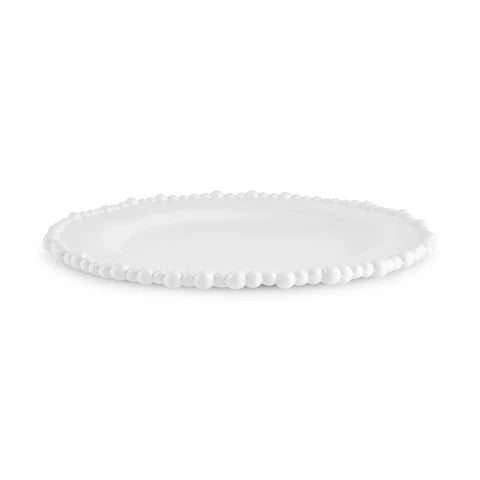 Perla, Melamine Taartplateau, 23 cm, Wit