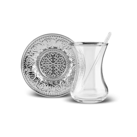 Karaca Rivier 19-teiliges Teeservice