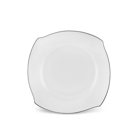 Karaca Square Bone Eterno 53-delige 12-persoons Serviesset Platina