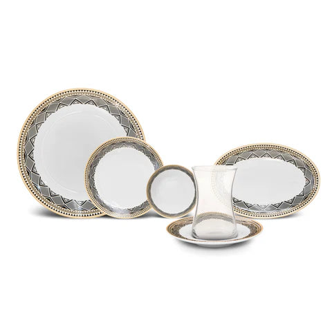 Karaca Globe, 26-Piece Breakfast Set for 6 People