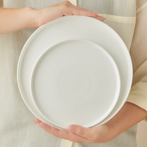 Karaca Forever Bone Pablito 53-Delig Dinnerservies Voor 12 Personen, Wit