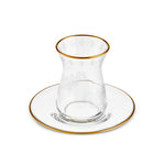 Karaca Gent 12-Piece Tea Set for 6 People