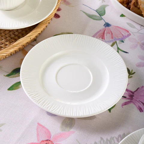 Karaca Anna Embossed Tea Cup Set For 6 Persons, 220 Ml