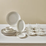 Karaca Artiste 20-Piece Breakfast Set, White