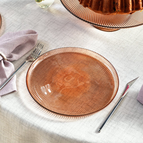 Karaca Juliet Mocha Mousse 7-delige Taartset voor 6 Personen