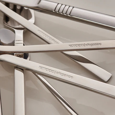 Karaca Nil Elegance 91-Piece Cutlery Set For 12 Persons