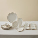 Karaca Siena 20-Piece Breakfast Set, White