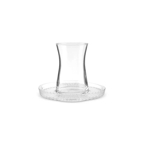 Karaca Lily Glazen Schotel, 12 cm, Transparant