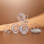 Karaca Lily 12-delige Turkse theeset voor 6 personen, 170 ml, Luster
