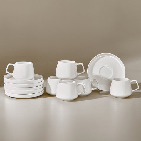 Karaca Streamline Saturn Koffiekopjesset voor 6 Personen