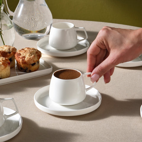 Karaca Streamline Saturn Koffiekopjesset voor 6 Personen