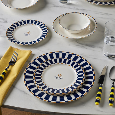 Karaca x Fenerbahçe Gelicentieerde Forever Bone 24-delige Serviesset voor 6 Personen