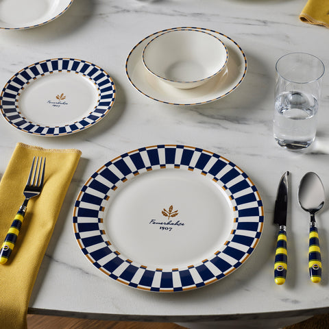 Karaca x Fenerbahçe Gelicentieerde Forever Bone 24-delige Serviesset voor 6 Personen