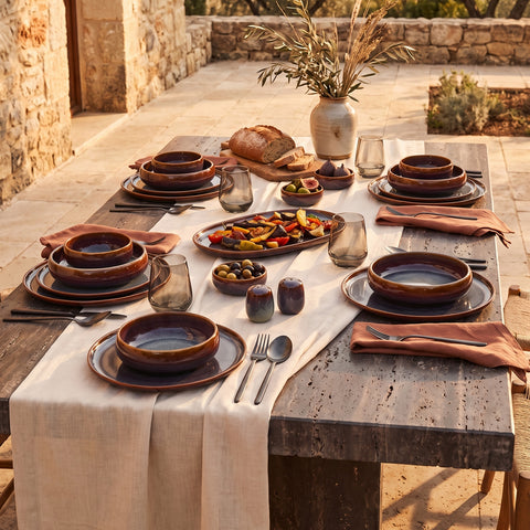 Karaca Earth Collection Mars Serviesset, 36-delig, voor 8 Personen, Meerkleurig