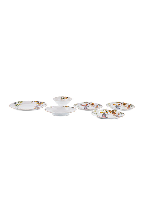 Karaca Elegance Bone Samira – 24-delige serviesset voor 6 personen