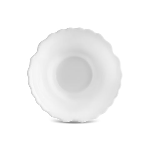 Karaca White Flower, 18-delige Serviesset van opaalglas voor 6 personen