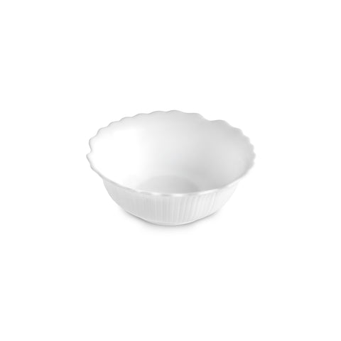 Karaca White Flower, 18-delige Serviesset van opaalglas voor 6 personen