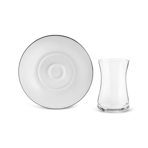 Karaca Fine Pearl New Fame Ontbijtset voor 6 Personen, 26 Delig – Platina