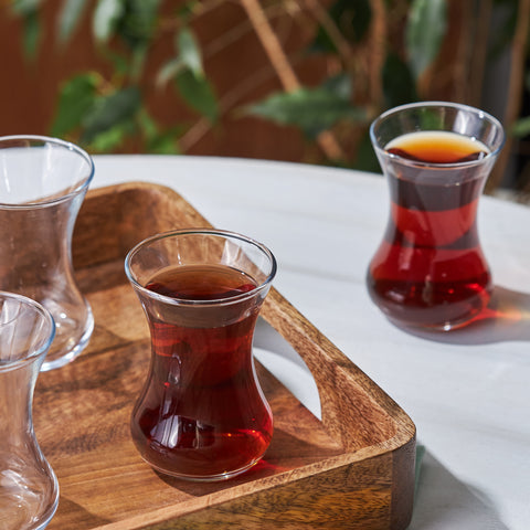 Karaca Vefa Theeglas 6-delige Set
