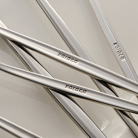 Karaca Orion Platin 30-Piece Cutlery Set for 6 People
