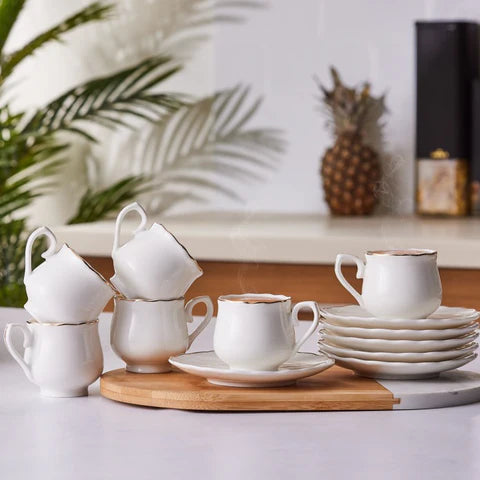 Karaca Beykoz Coffee Cup Set For 6 Persons 80 Ml