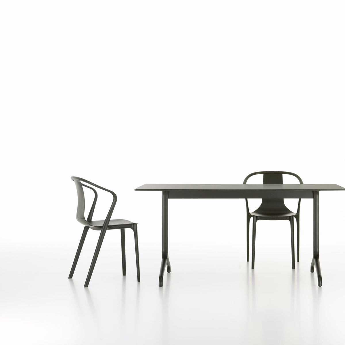 Vitra Belleville Table Bistrotisch rund oder eckig Indoor & Outdoor