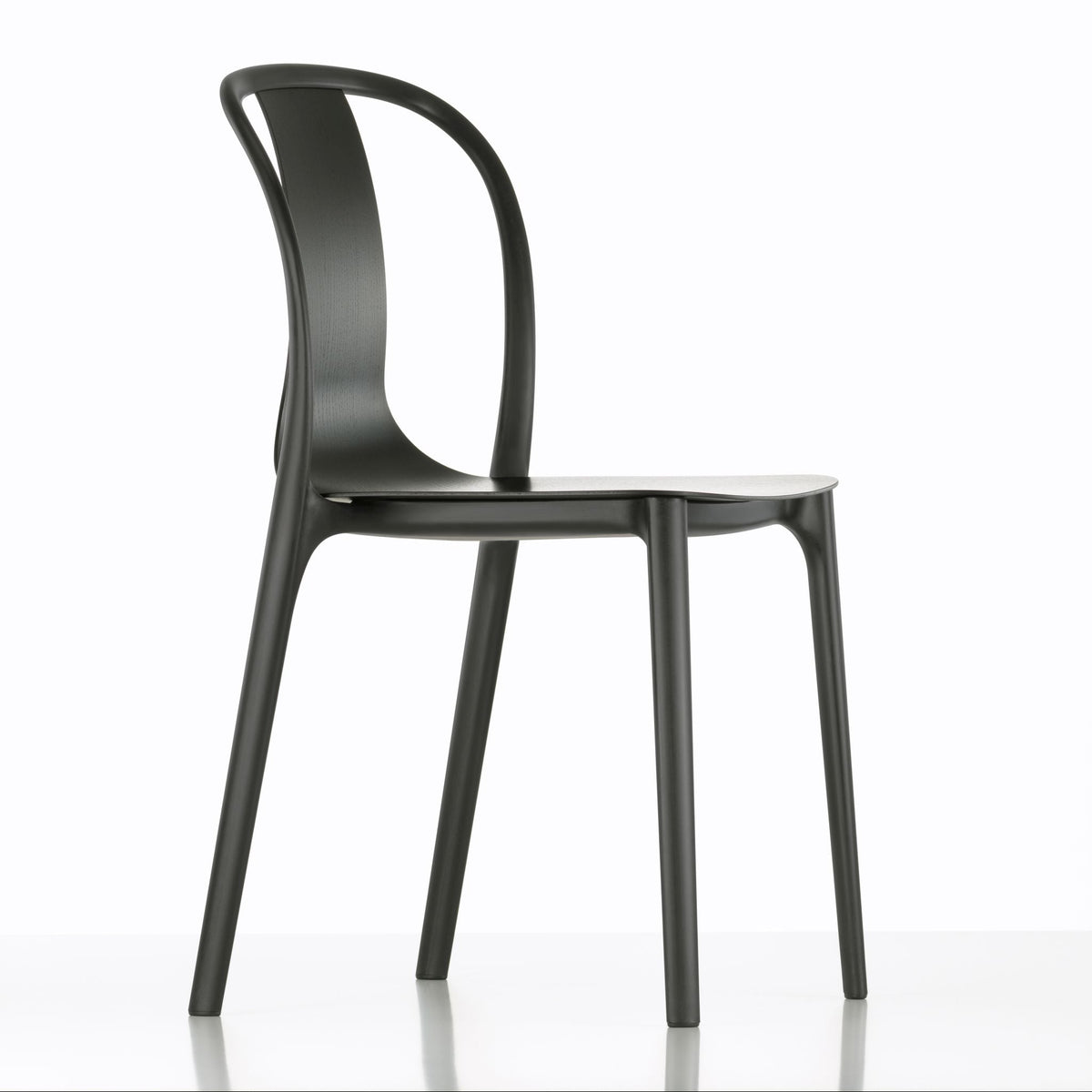 Vitra Belleville Chair Stuhl Kunststoff / Holz stapelbar Indoor & Outdoor