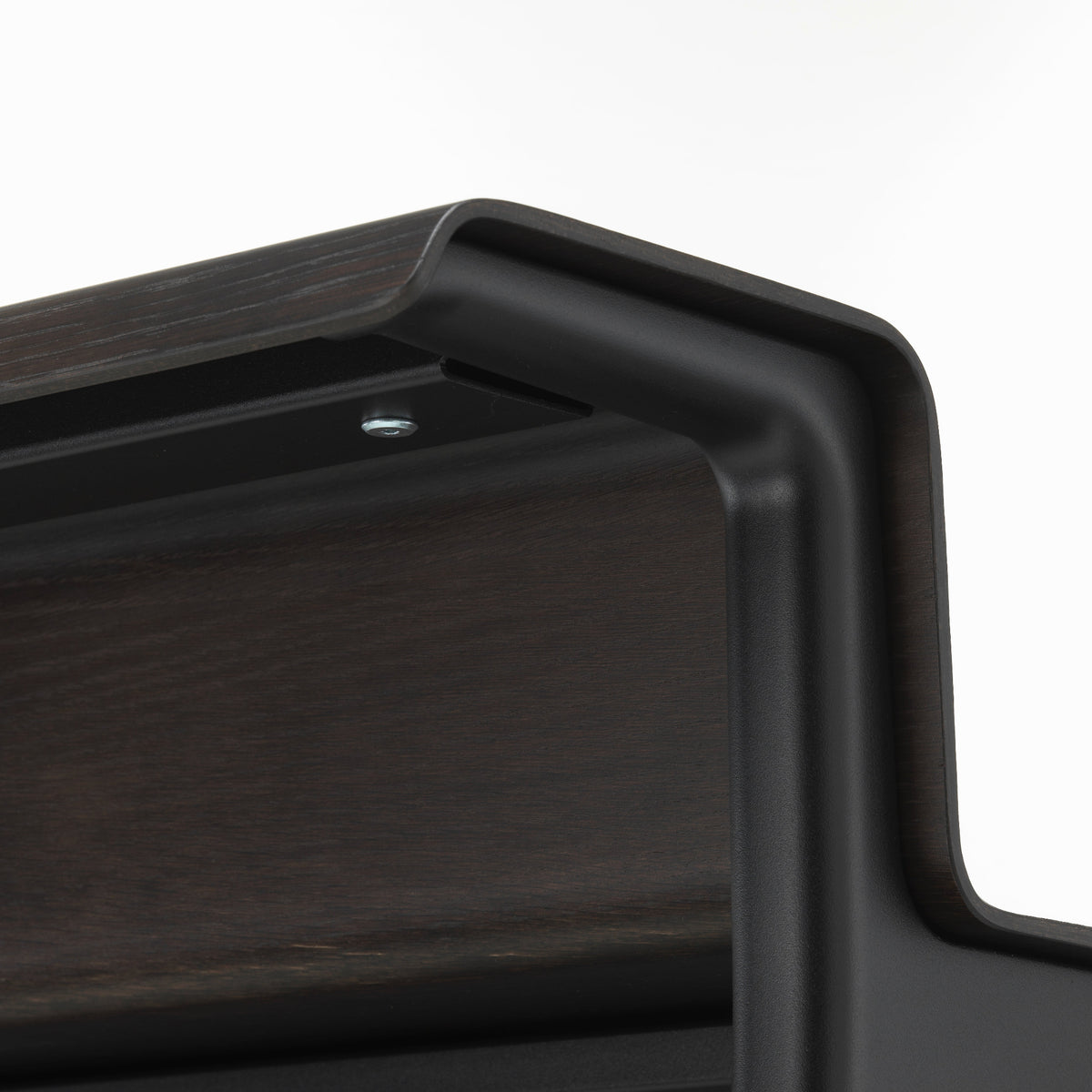 Vitra Courier Schreibtisch Eiche dunkel natur