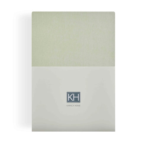 KH JERSEY FITTED SHEET OLIVE GREEN DEU (100X200+30)