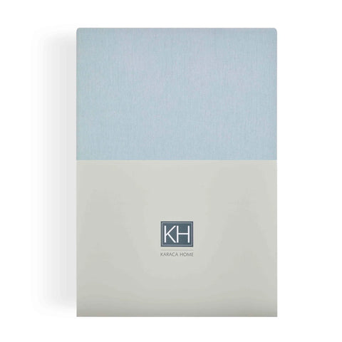 KH JERSEY FITTED SHEET LIGHT BLUE DEU (200x200+30)